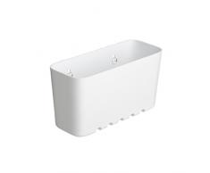 Tatay 1129001 Cucina scaffale di aspirazione in plastica bianca 20 x 8,5 x 11 cm