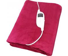 CHROMEX - Coperta riscaldante, Colore: Prugna