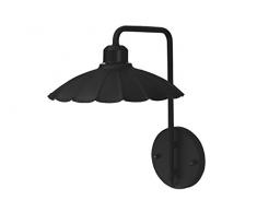 BES 20489 Applique Lampada Retro, Lanterna, Lampione per Parete, Terrazza, Giardino