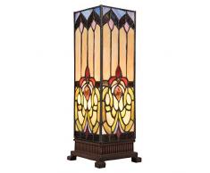la Casa di Tiffany 5Ll-5906 Lampada da Tavolo, Multicolore