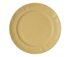 Excelsa Piatto Piano, Ceramica, Paglia