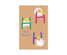 Komar Quadro da Parete ABC Animal H Poster Immagine Soggiorno Camera da Letto Decorazione Stampa Stampa Senza Cornice Disponibile in Tre Misure, Multicolore, P036H-50x70