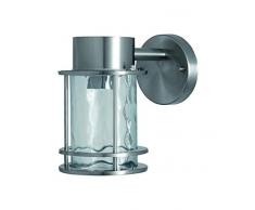 Ledvance Endura Classic Post Down E27 Lanterna da Esterno, Acciaio