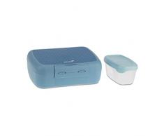 Amuse Bruch & Salat-Box Lunchbox, Blu, 21 x 15,6 x 7,1 cm