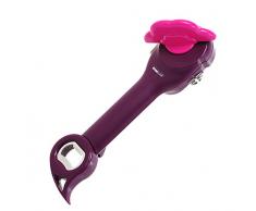 Kochblume Apriscatole Sicurezza apriscatole 5Â in 1Â Universale Colore: Lilla