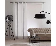 Douceur dintÃ©rieur Tenda a Pannello con Occhielli, 140 x 240 cm, Effetto Sabbia, Jacquard