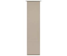 Gardinia Tenda (1 pannello), Scorrevole, Opaco, Tessuto lavabile, Beige, 60 x 245 (LxH)