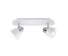 WOFI ASYA - Faretti da soffitto, 56 W, colore: Bianco