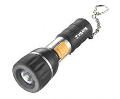 Varta 17626 Torcia LED a mano Day Light Flashlight F35, 2 pile Torcia D Longlife Power incl, 1 W, 96 Lumen, Componenti antiurto, LED alte prestazioni, Torcia di alta qualitÃ , uso domestico, resistente agli urti, Blu