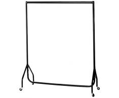 Shopfitting Warehouse - Stand appendiabiti junior ultraresistente, largezza: 91 cm, colore: nero