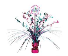 amscan- Centrotavola Spray Rosa Divertente Compleanno-1 pz, 110252