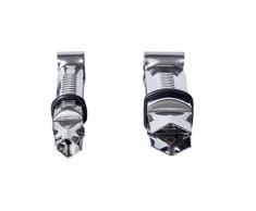 silikomart Wonder Crimper Pinza a Pasta per Decorazione di Torte Regolare Acciaio Inox Open V