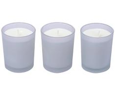 RITZENHOFF Aroma Naturals Modern Candela profumata, Set da, Vetro, Lavanda, 5Â x 5Â x 6Â cm, 3Â unitÃ 