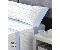 Kabely Set di Letto CAMA 120 Blu