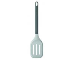 Berghoff 3950155 - Spatola da cucina in silicone e nylon, lavabile in lavastoviglie, manico morbido, colore: Grigio