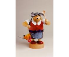 KWO Olbernhau 21637 - Brucia incenso Vedova Bolte, 20 cm