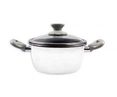 Magefesa 01107269 - Pentola antiaderente 20 in acciaio smaltato