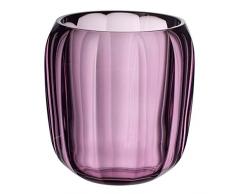 Villeroy & Boch Coloured Delight Lanterna Noble Rose, 15.5 cm, Cristallo, Trasparente/Rosa