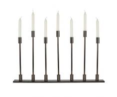 Pacific Lifestyle Seven Bastone portacandele, Oro Scuro, 250Â x 790Â x 200Â mm