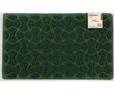 Nicoman Zerbino a Forma di Papillon (Utilizzabile per Interni o Esterni riparati), Dirt-Trapper Lavabile a Getto, Motivo: Spaghetti, Verde, 75x44cm