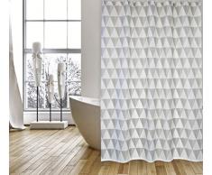 MSV Premium Narok Tenda da Doccia in Poliestere, Multicolore, 180Â x 200Â cm