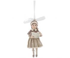 Clayre & Eef 6PR1225 - Appendiabiti, da Bambina, 5 x 4 x 10 cm