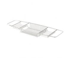 MSV lavandino in Acciaio Inox Vassoio, Multicolore, 68.5Â x 18Â x 5.5Â cm