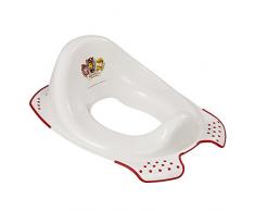 Seggiolino Riduttore per WC keeeper Paw Patrol, Da 18 Mesi a 4 Anni circa, Funzione Antiscivolo, Ewa, Bianco
