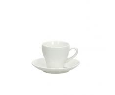 Tognana Set 6 tazzine caffÃ¨ Margaret, Porcellana, Bianco