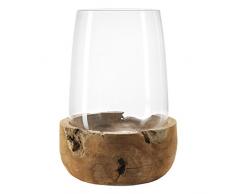 LEONARDO 084416 candelabro Vetro, Legno Trasparente