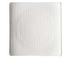 Rosenthal 11770Â âÂ 800001Â âÂ 16182Â Mesh Piatto, Piatto, Quadrato, 22Â cm, Bianco