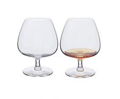 Dartington Crystal Rachael, a Forma di Bicchiere di Brandy, Colore: Chiaro, Confezione da 2