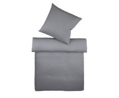 fleuresse Biancheria da letto, Grigio (Grau), 155 x 220 cm