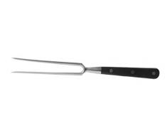 Excelsa Forchettone Cucina Forgiato, Inossidabile, Acciaio/Nero, Lunghezza lama: 27 cm, 12 UnitÃ 