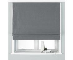 Paoletti Atlantic Deluxe, Tenda a Rullo Oscurante, Poliestere, Grey, 24 x 54 (61 x 137cm)