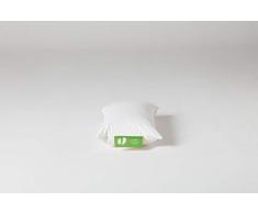 Bonsoir - Cuscino in Cotone, 40 x 80 cm, Colore: Bianco