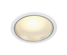 SLV, Luce LED da incasso, forma rotonda, A+, 1600 lumen, 3000 kelvin
