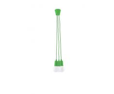 Sollux Lighting - Lampadario a sospensione, in plastica, 15 x max, colore: Verde