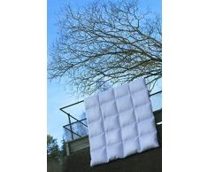 Dana Dream Classic Warm sintetico piumini, biancheria da letto, Danimarca, Premium, di alta qualità, 100% cotone TC233, bianco, 225 x 220
