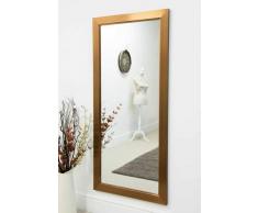 Grande Specchio da Parete Color Bronzo Stile Moderno