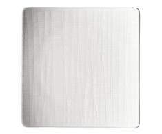 Rosenthal 11770Â âÂ 800001Â âÂ 16174Â Mesh Piatto, Piatto, Quadrato, 14Â cm, Bianco