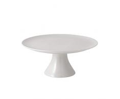 Villeroy & Boch 10-4153-2290 for Me Torta su piedistallo, Piatto da Portata per Torte e Dolci squisiti, Porcellana Premium, per lavastoviglie, Bianco