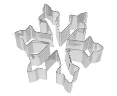 Kaiser Formine Frohes Fest Cristallo di Ghiaccio, in Acciaio Inox