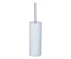 Wenko Set Sky Porta Scopino, Poliresina, Blu Chiaro, 9Â x 9Â x 36.5Â cm