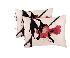 Kensie Blossom - Cuscino decorativo per uccelli, confezione da 48, 20 x 20 cm