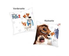 Herding Pets 2 Cuscino Decorativo, Polyester, Bianco, 40 x 40 cm