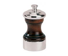 Peugeot Palace Macinapepe, Metallo Argentato, Noce, 5.2x5.2x10 cm