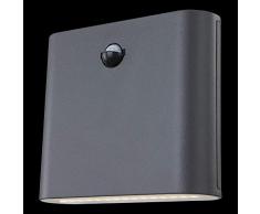 Globo Agam - Lampada da Parete, da Esterno con sensore, 30 LED