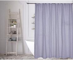 Kensie Tenda da Doccia, Grigio, 72x72