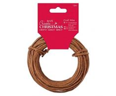 Crea filo per decorazioni natalizie, marrone, 10 m